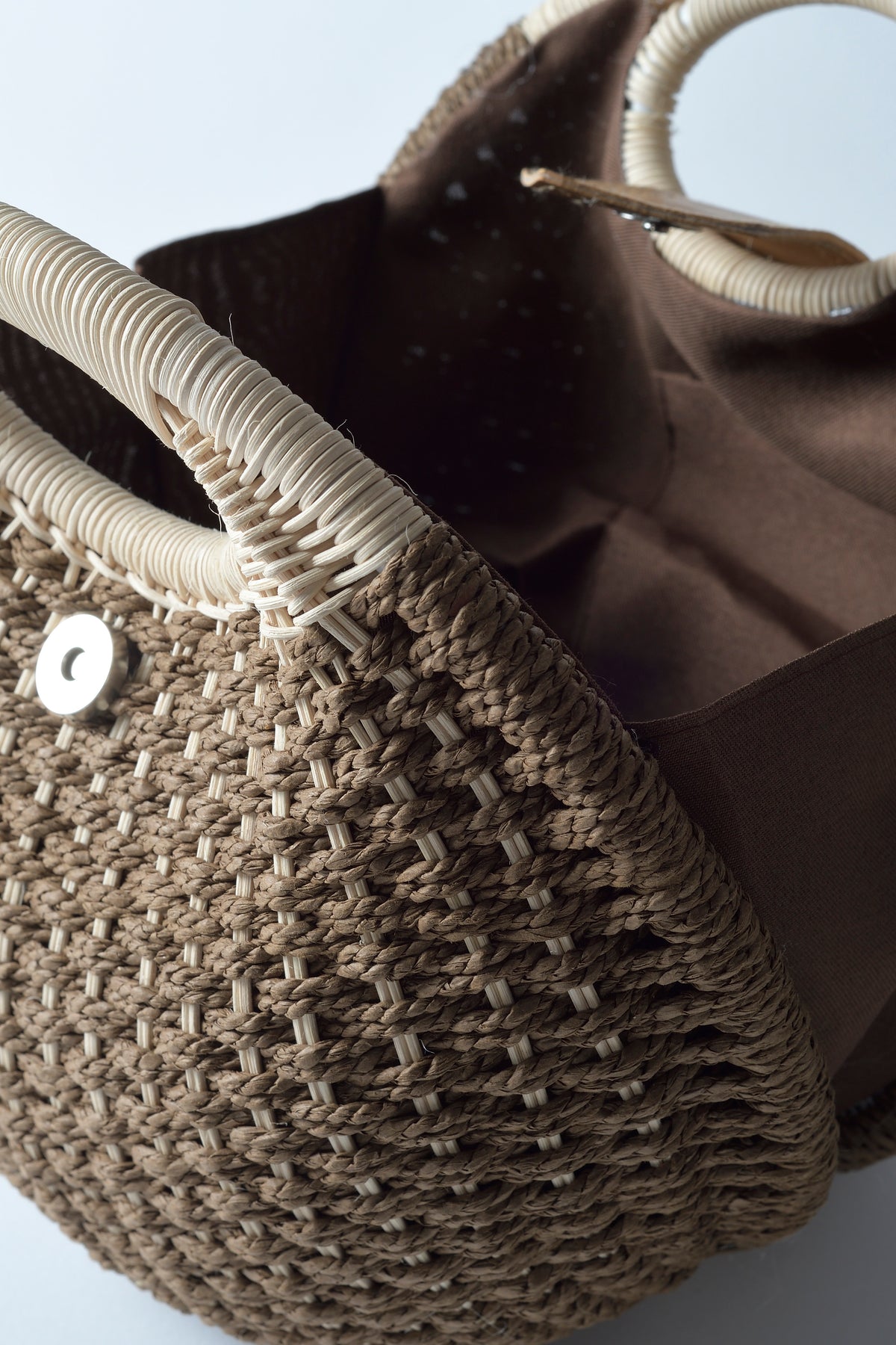 Zora Round Bag by Maciele, detail 2