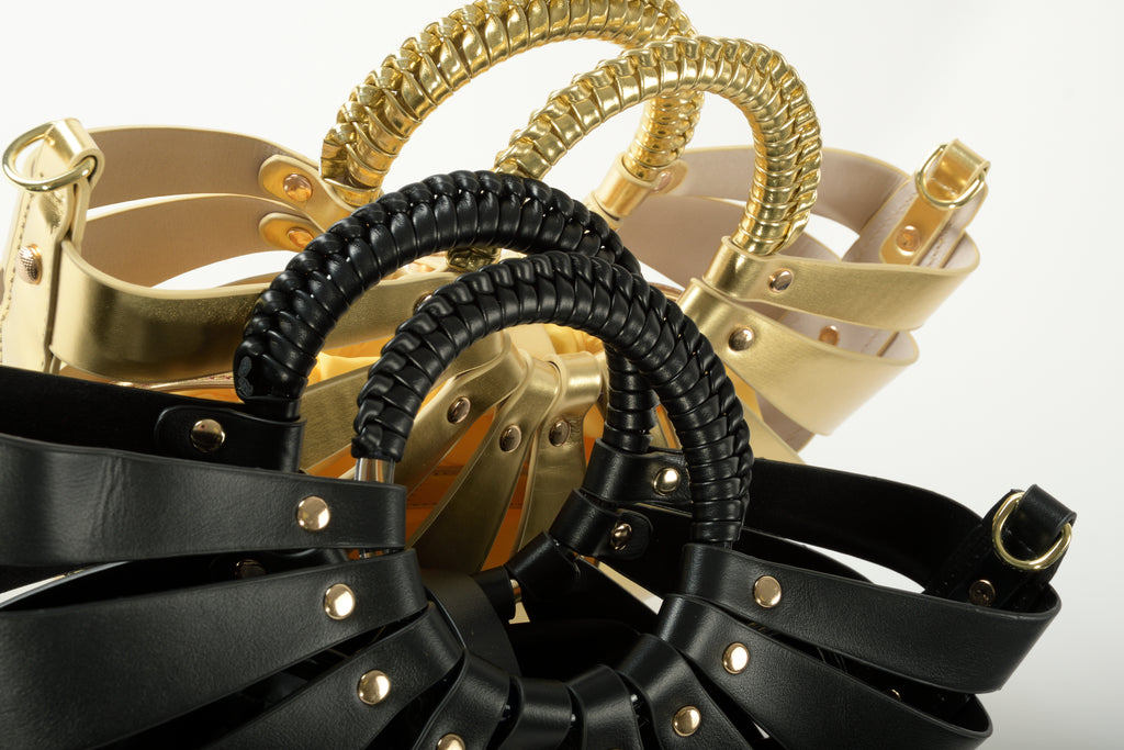 Noir Handbag by Maciele, detail 3