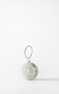 Sphera Crystal Handbag in Silver by Maciele