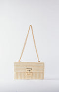 Tropica Straw Bag by Maciele, detail 1