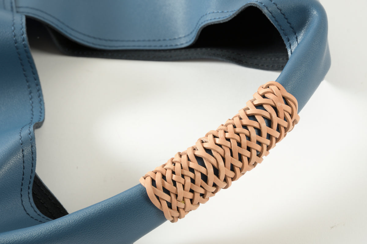 Indigo Handbag in Brown by Maciele