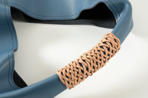 Indigo Handbag in Brown by Maciele