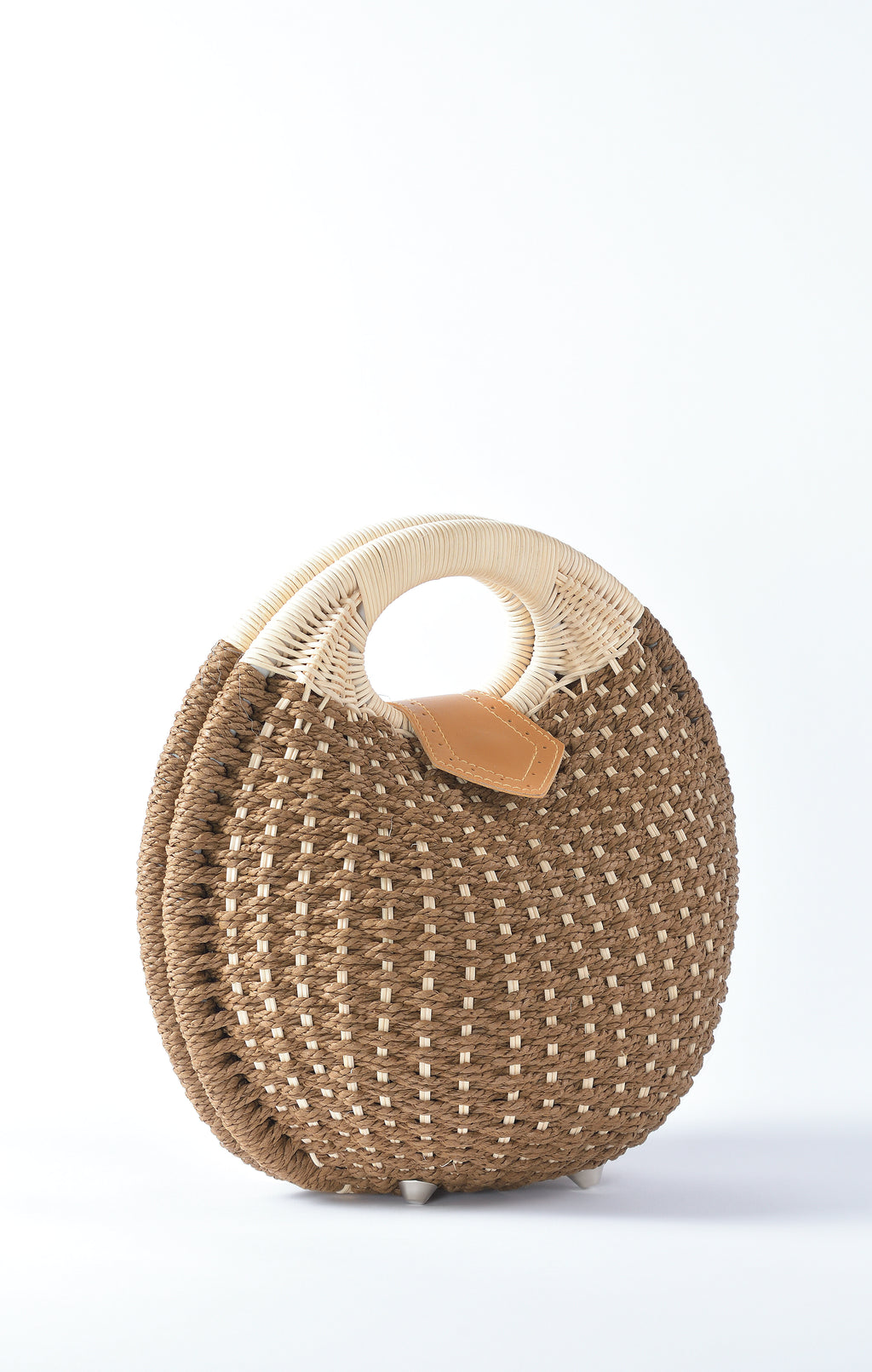 Zora Round Bag in Dark by Maciele