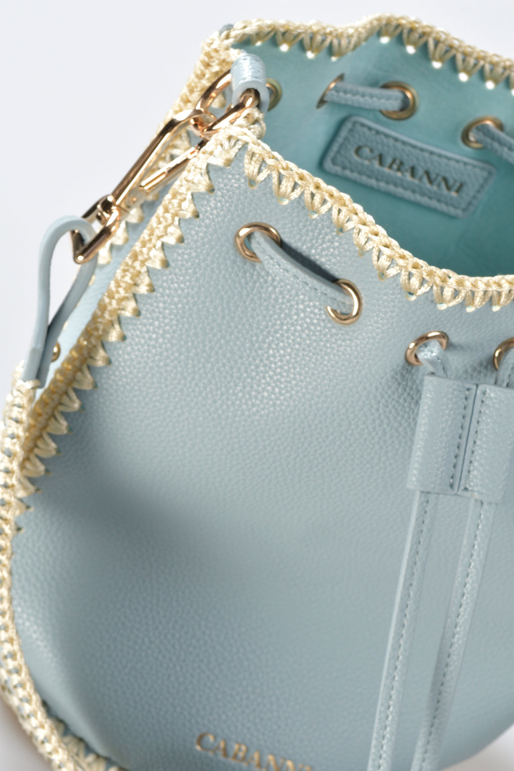 Azura Handbag in Sky blue by Maciele
