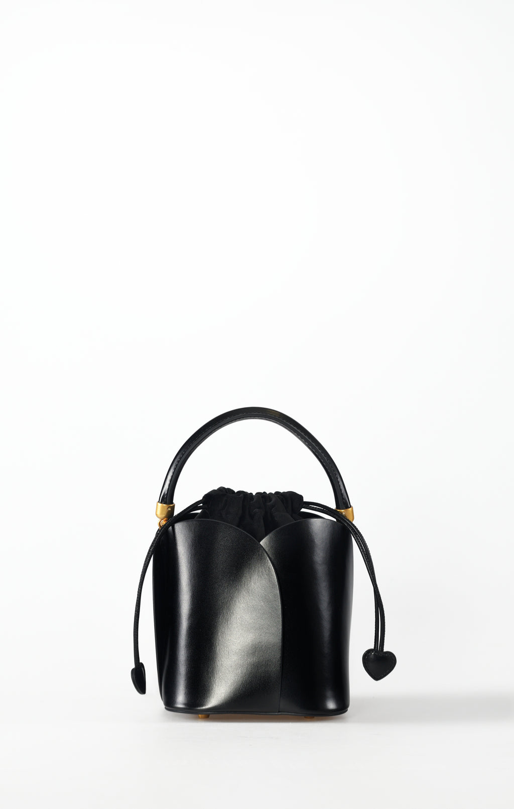 Isabella Round Bag in Black by Maciele
