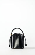 Isabella Round Bag in Black by Maciele