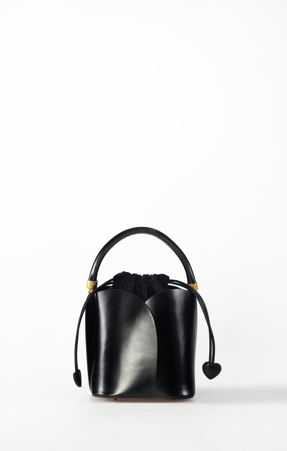 Isabella Round Bag in Black by Maciele
