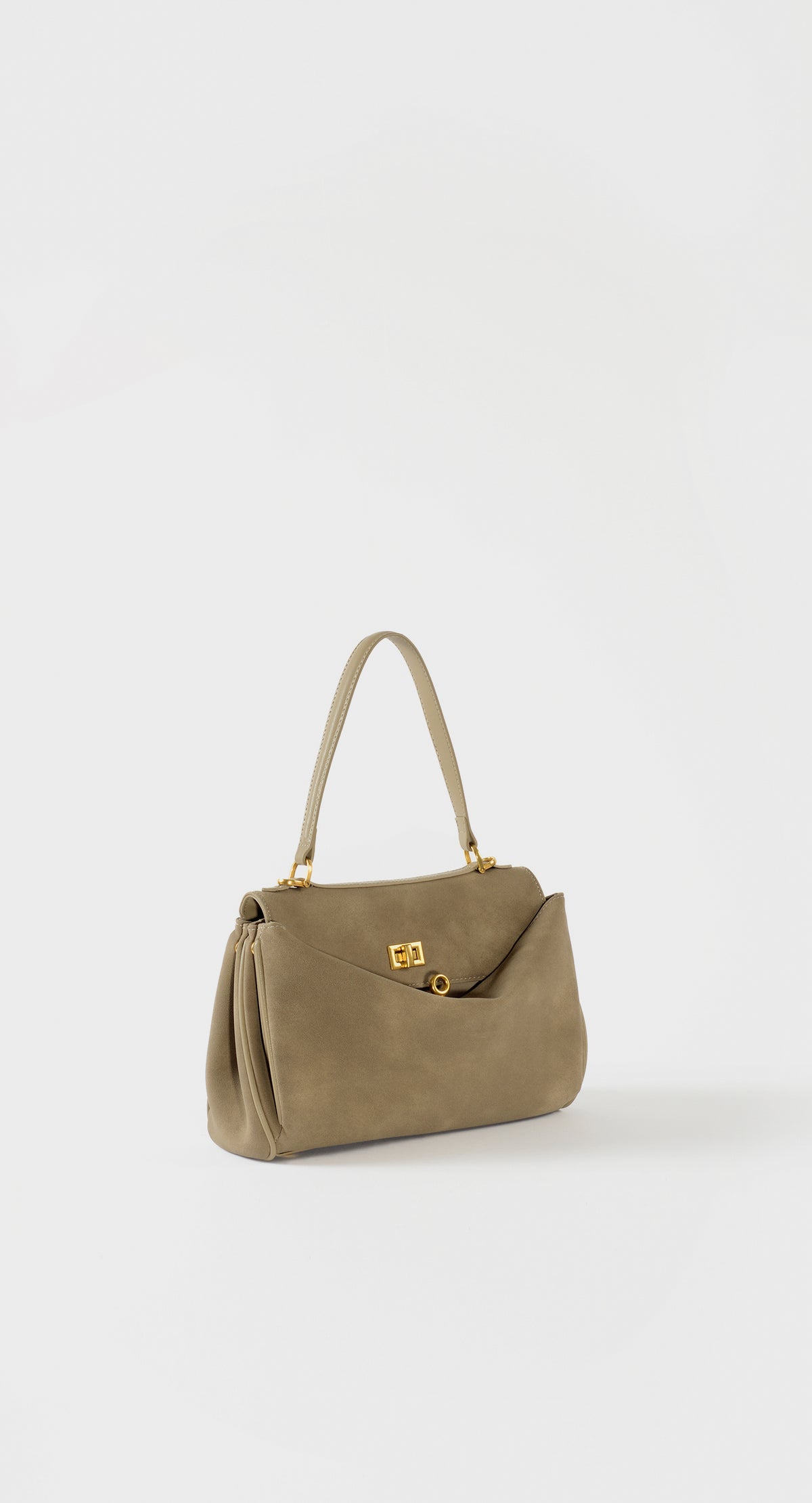 Velours Suede Bag by Maciele, detail 2