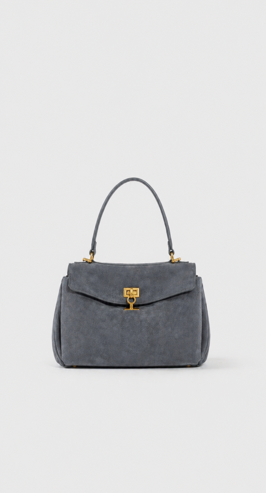 Velours Suede Bag in Khaki by Maciele