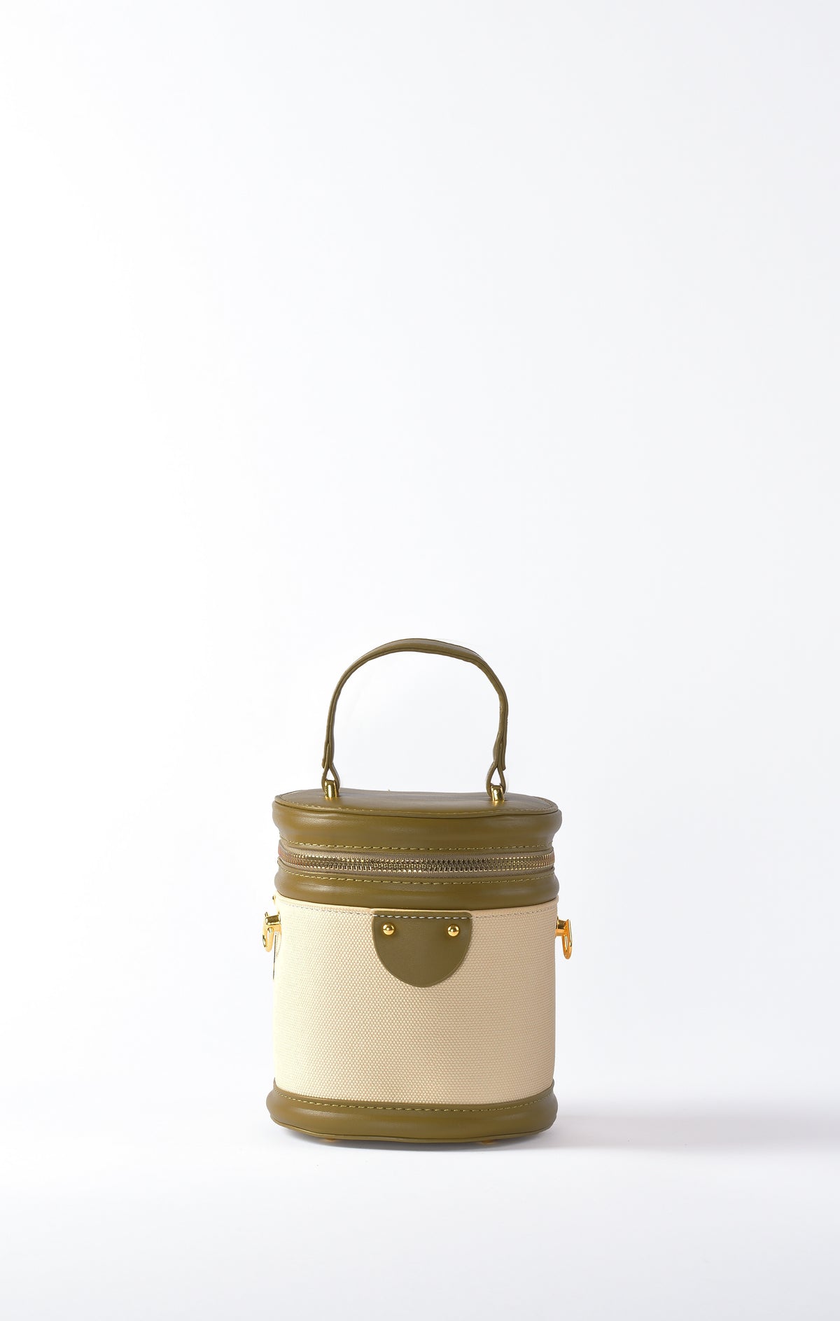 Sultana Bucket Bag in Brown by Maciele