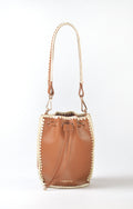 Azura Handbag in Brown by Maciele
