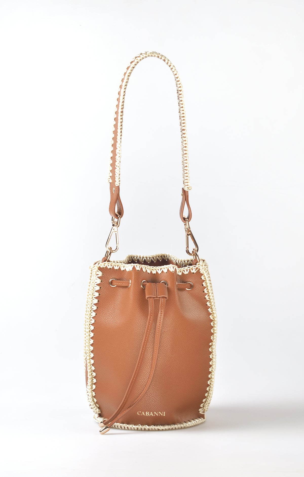 Azura Handbag in Brown by Maciele