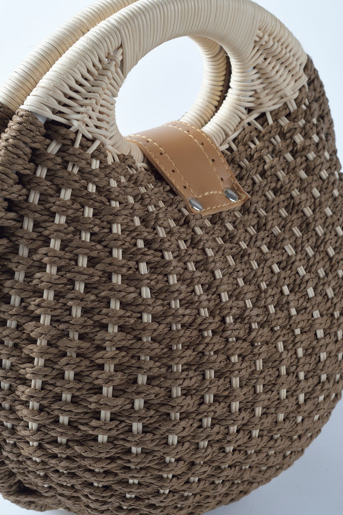 Zora Round Bag by Maciele, detail 1