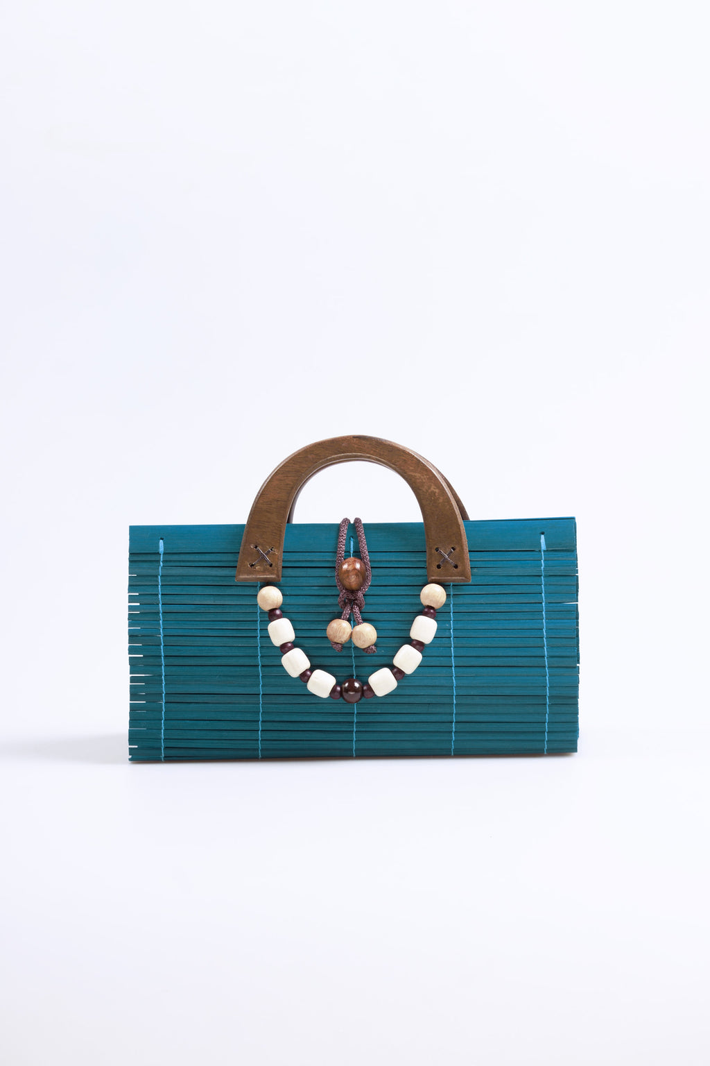 Solara Handbag in Turquoise by Maciele