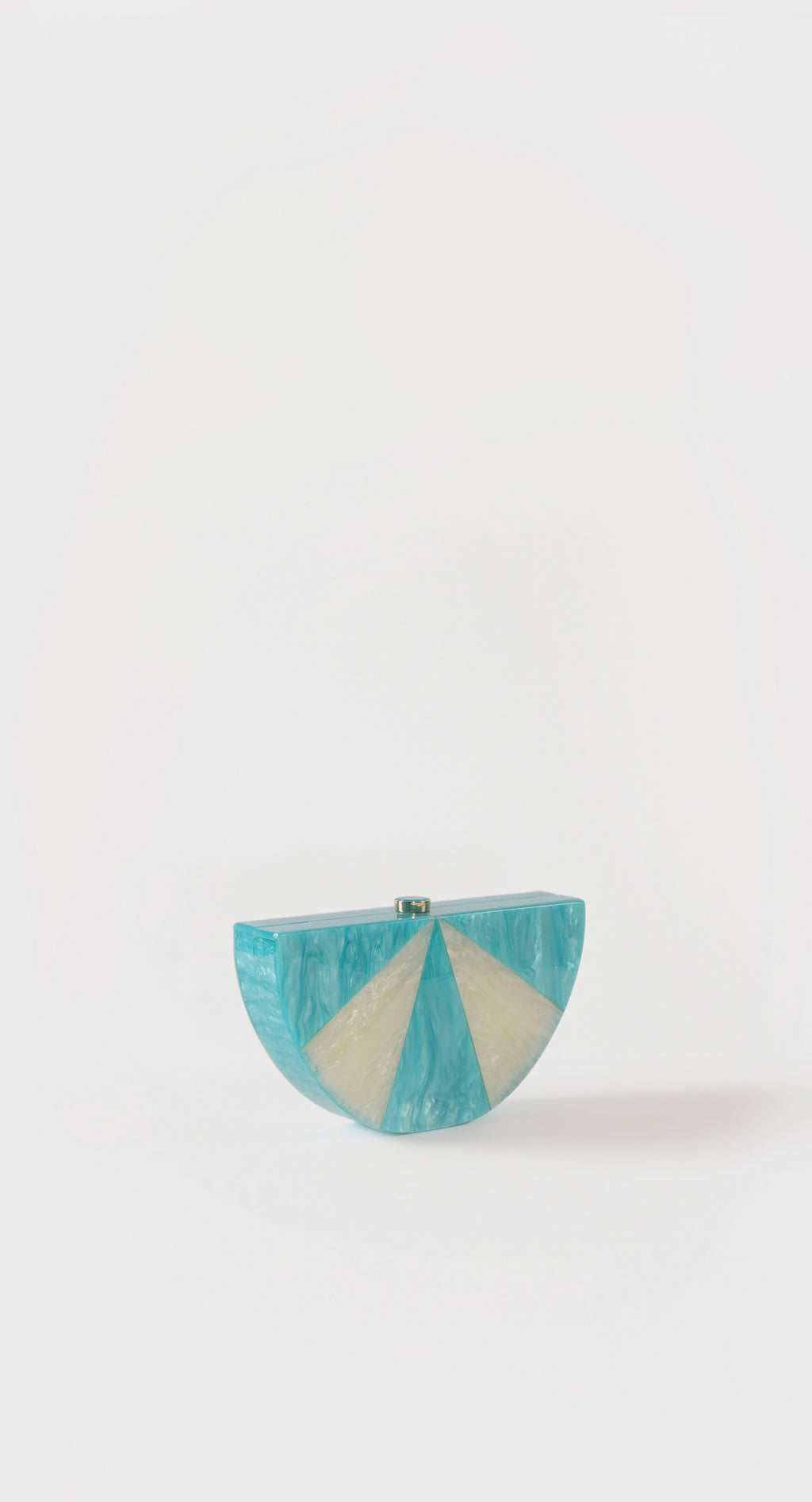 Marmo Handbag in Turquoise by Maciele
