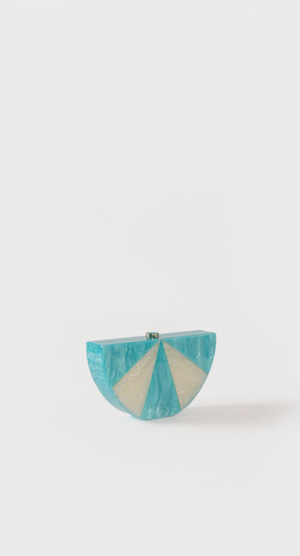 Marmo Handbag in Turquoise by Maciele