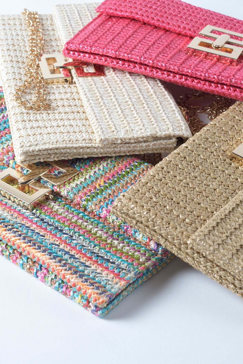 Tropica Straw Bag by Maciele, detail 3