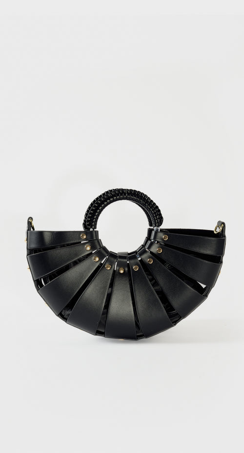 Noir Handbag in Black by Maciele