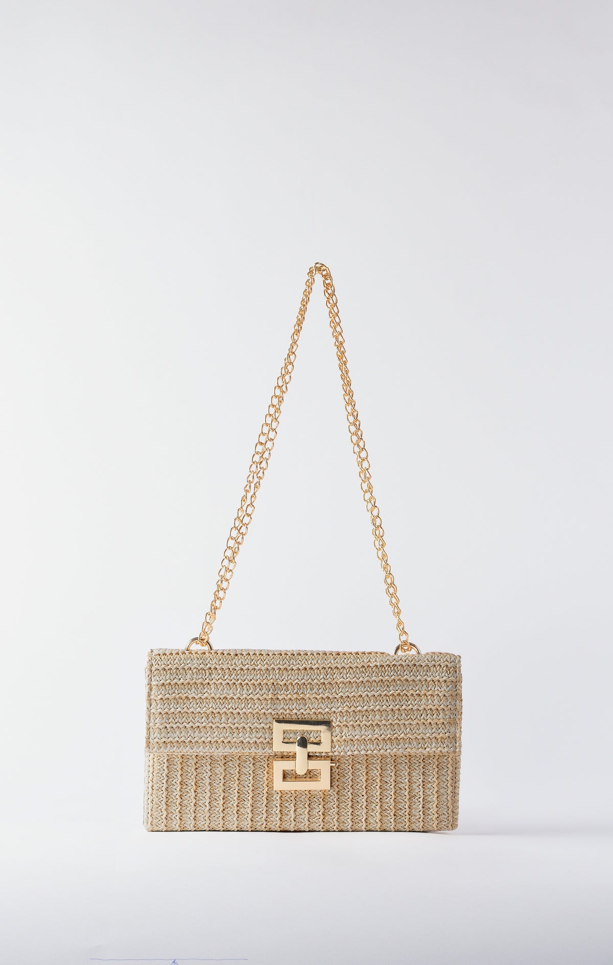 Tropica Straw Bag in Pink by Maciele